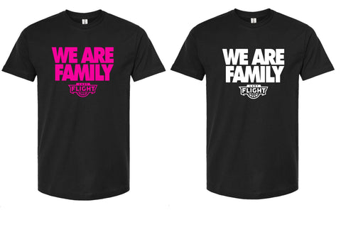 LADY FLIGHT WE ARE FAMILY T-SHIRT